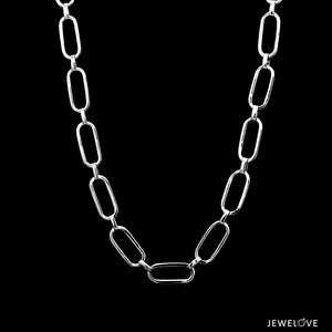 5.75mm Platinum Links Chain for Men JL PT CH 1287   Jewelove.US