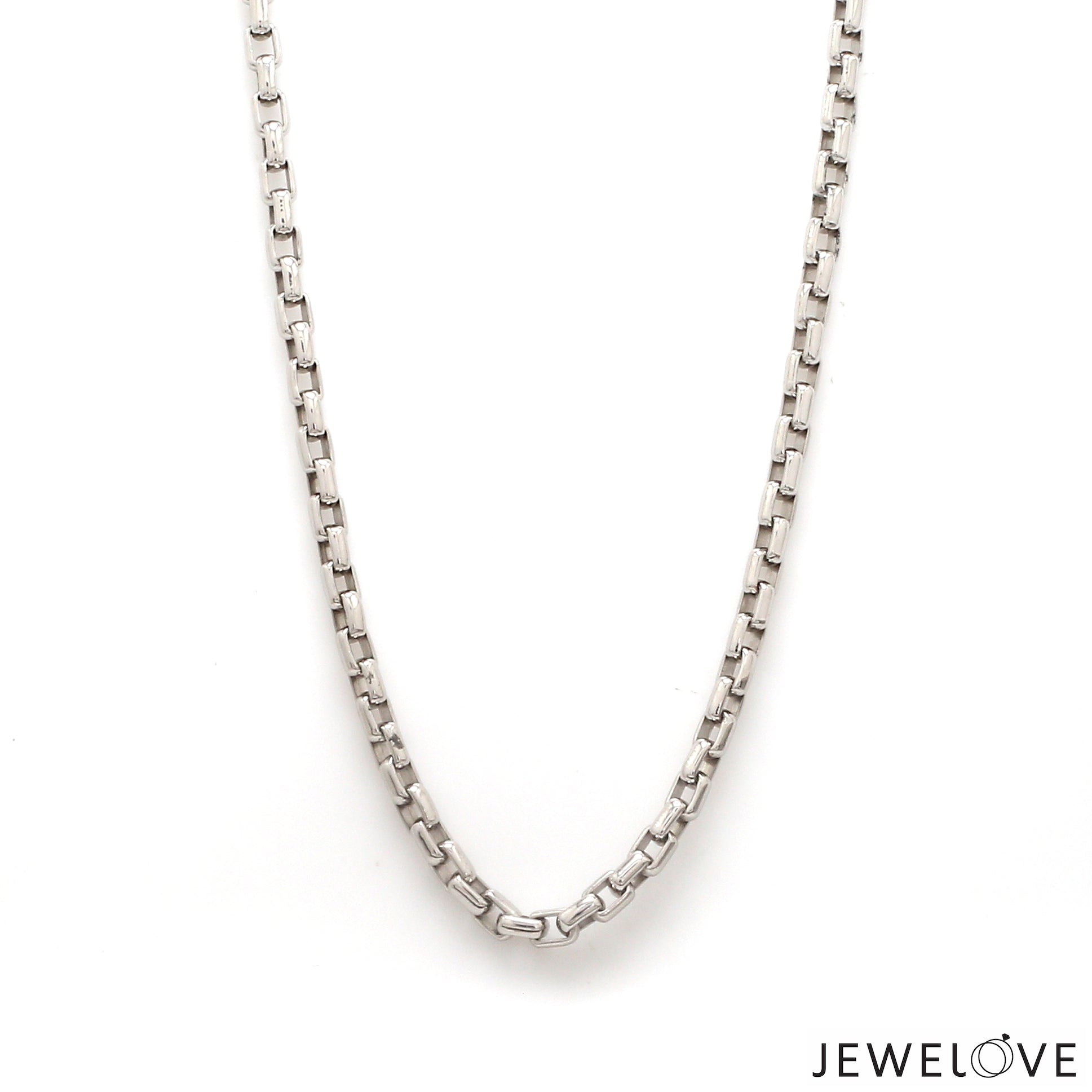 Men of Platinum | 3.75mm Platinum Heavy Chain for Men JL PT CH 1288   Jewelove.US