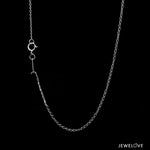 Load image into Gallery viewer, 1mm Thin Rectangular Links Platinum Chain JL PT CH 1291   Jewelove.US
