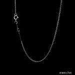 Load image into Gallery viewer, 1mm Thin Links Platinum Chain JL PT CH 1292   Jewelove.US
