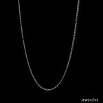 Load image into Gallery viewer, 1mm Thin Links Platinum Chain JL PT CH 1292   Jewelove.US
