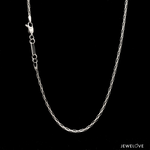 Load image into Gallery viewer, 1.75mm Double Rectangular Links Platinum Chain for Women JL PT CH 1293
