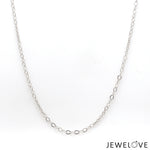 Load image into Gallery viewer, 1.75mm Links Platinum Chain for Women JL PT CH 1294   Jewelove.US
