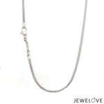 Load image into Gallery viewer, 2mm Platinum Round Chain for Men JL PT CH 1295   Jewelove.US
