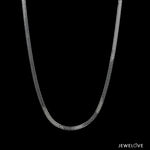 Load image into Gallery viewer, 2mm Platinum Flat Chain for Men JL PT CH 1297   Jewelove.US
