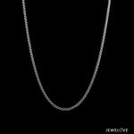 Load image into Gallery viewer, 1.5mm Platinum Wheat Chain for Unisex JL PT CH 1298   Jewelove.US
