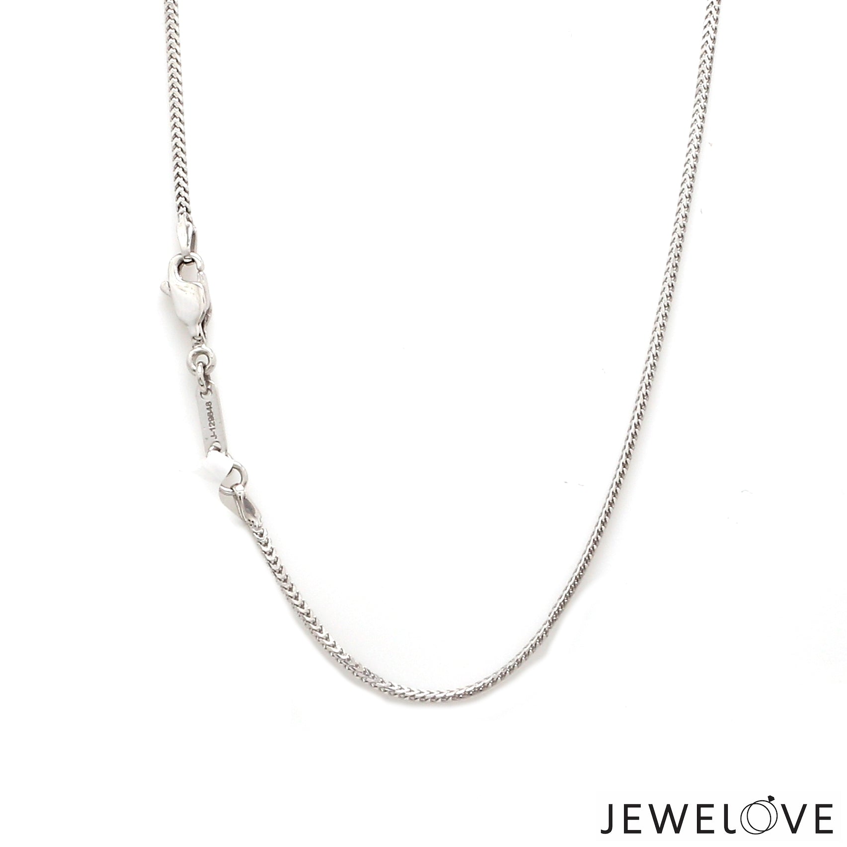 1.5mm Platinum Unisex Chain JL PT CH 1299   Jewelove.US