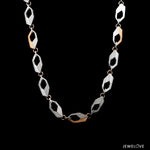 Load image into Gallery viewer, 6mm Platinum + Rose Gold Chain for Men JL PT CH 1303   Jewelove.US
