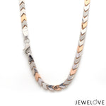 Load image into Gallery viewer, Men of Platinum | 5mm Rose Gold Fusion Chain for Men JL PT CH 1307
