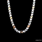 Load image into Gallery viewer, Men of Platinum | 5mm Rose Gold Fusion Chain for Men JL PT CH 1307
