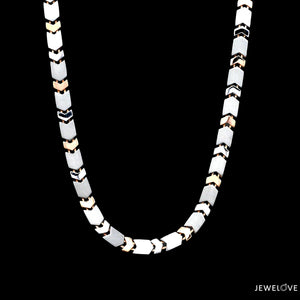 Men of Platinum | 5mm Rose Gold Fusion Chain for Men JL PT CH 1308