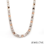 Load image into Gallery viewer, Men of Platinum | 5mm Rose Gold Fusion Chain for Men JL PT CH 1308
