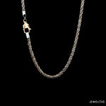 Load image into Gallery viewer, Men of Platinum | 2.5mm Rose Gold Fusion Rope Chain for Men JL PT CH 1309
