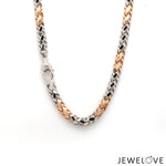 Load image into Gallery viewer, Men of Platinum | 5mm Rose Gold Fusion Chain for Men JL PT CH 1311
