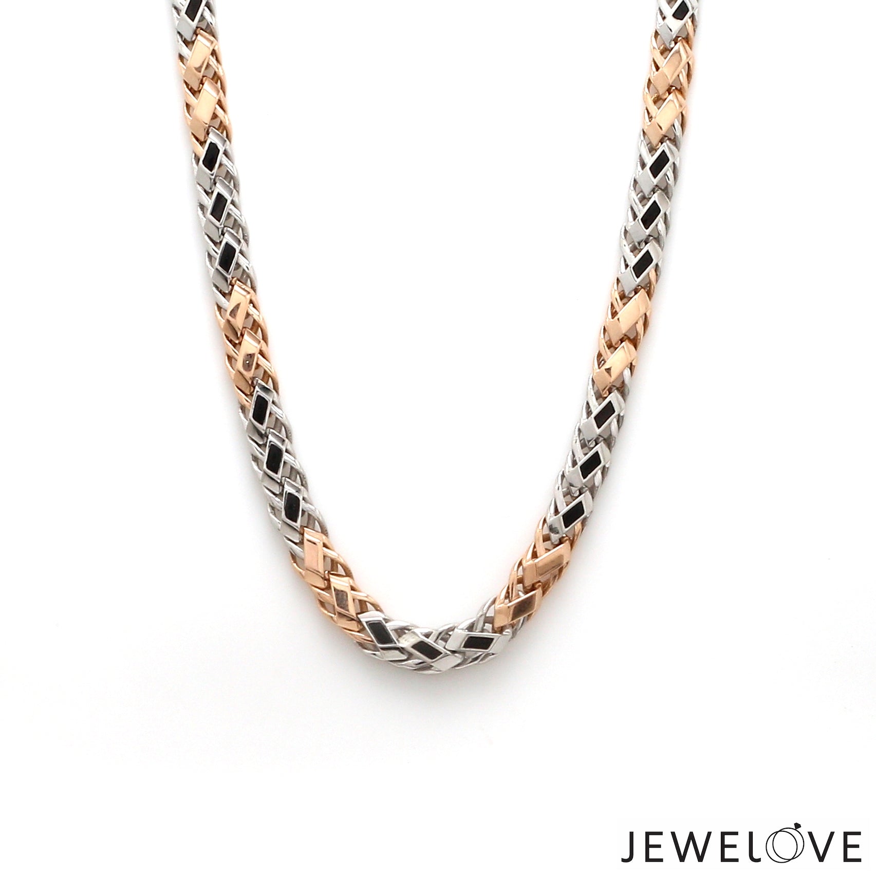 Men of Platinum | 5mm Rose Gold Fusion Chain for Men JL PT CH 1311