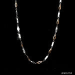 Load image into Gallery viewer, 3mm Japanese Platinum Rose Gold Chain for Women JL PT CH 1265-A
