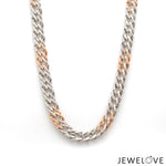 Load image into Gallery viewer, Men of Platinum | Rose Gold Fusion Chain for Men JL PT CH 1312
