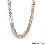 Load image into Gallery viewer, Men of Platinum | Rose Gold Fusion Chain for Men JL PT CH 1312
