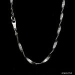 Load image into Gallery viewer, 2.25mm Japanese Platinum Twisted Chain for Men JL PT CH 1318
