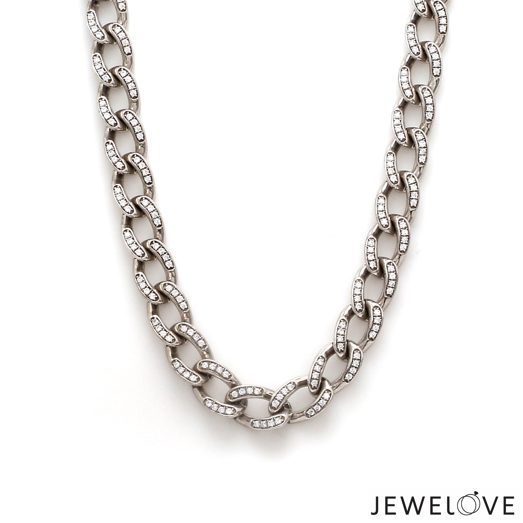 Platinum Diamond Heavy Chain for Men JL PT CH 1327