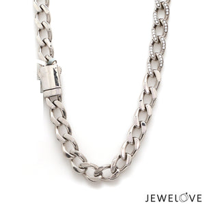 Platinum Diamond Heavy Chain for Men JL PT CH 1327