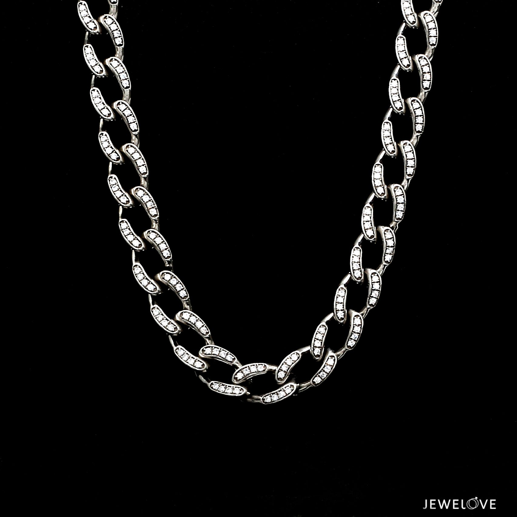 Platinum Diamond Heavy Chain for Men JL PT CH 1327