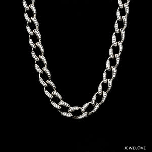 Platinum Diamond Heavy Chain for Men JL PT CH 1327