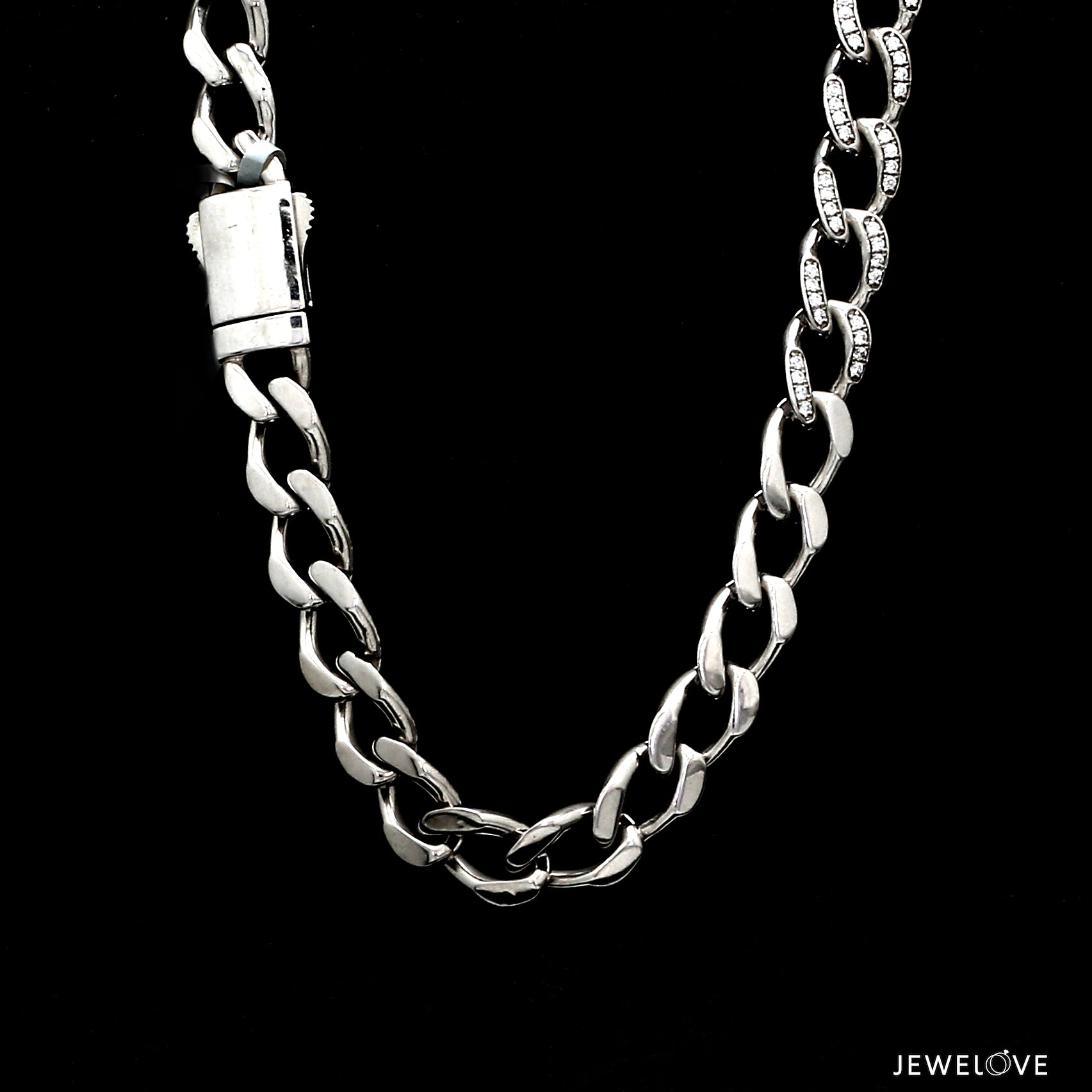 Platinum Diamond Heavy Chain for Men JL PT CH 1327
