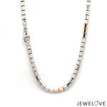 Load image into Gallery viewer, Men of Platinum | 3.5mm Platinum Rose Gold Heavy Chain for Men JL PT CH 1331
