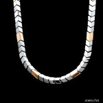 Load image into Gallery viewer, Men of Platinum | 6.25mm Matte &amp; Hi-Polish Rose Gold Heavy Chain for Men JL PT CH 1333
