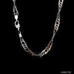 Load image into Gallery viewer, 5.25mm Platinum &amp; Rose Gold Chain for Women JL PT CH 1337
