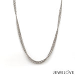 Load image into Gallery viewer, 3.25mm Japanese Platinum Twisted Chain JL PT CH 1339
