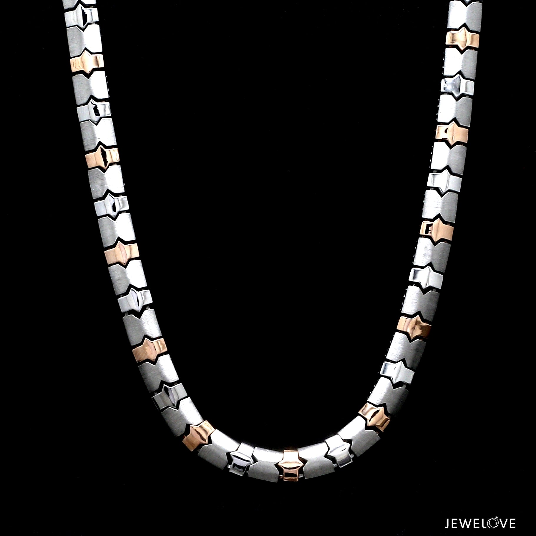 Men of Platinum | 6mm Platinum Rose Gold Heavy Chain for Men JL PT CH 1352