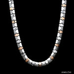 Load image into Gallery viewer, Men of Platinum | 6mm Platinum Rose Gold Heavy Chain for Men JL PT CH 1352
