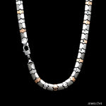 Load image into Gallery viewer, Men of Platinum | 6mm Platinum Rose Gold Heavy Chain for Men JL PT CH 1352
