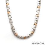 Load image into Gallery viewer, Men of Platinum | 6mm Platinum Rose Gold Heavy Chain for Men JL PT CH 1352
