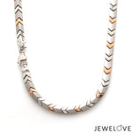 Load image into Gallery viewer, Men of Platinum | 5mm Platinum Rose Gold Chain for Men JL PT CH 1354
