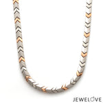 Load image into Gallery viewer, Men of Platinum | 5mm Platinum Rose Gold Chain for Men JL PT CH 1354

