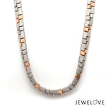Load image into Gallery viewer, Men of Platinum | 6.5mm Platinum Rose Gold Heavy Chain for Men JL PT CH 1355
