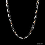 Load image into Gallery viewer, Men of Platinum | 5.5mm Platinum Rose Gold Heavy Chain for Men JL PT CH 1356
