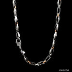 Load image into Gallery viewer, Men of Platinum | 5.5mm Platinum Rose Gold Heavy Chain for Men JL PT CH 1356
