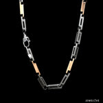 Load image into Gallery viewer, Men of Platinum | 3.75mm Platinum Rose Gold Chain for Men JL PT CH 1359
