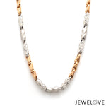 Load image into Gallery viewer, Men of Platinum | 4.25mm Platinum Rose Gold Chain for Men JL PT CH 1360
