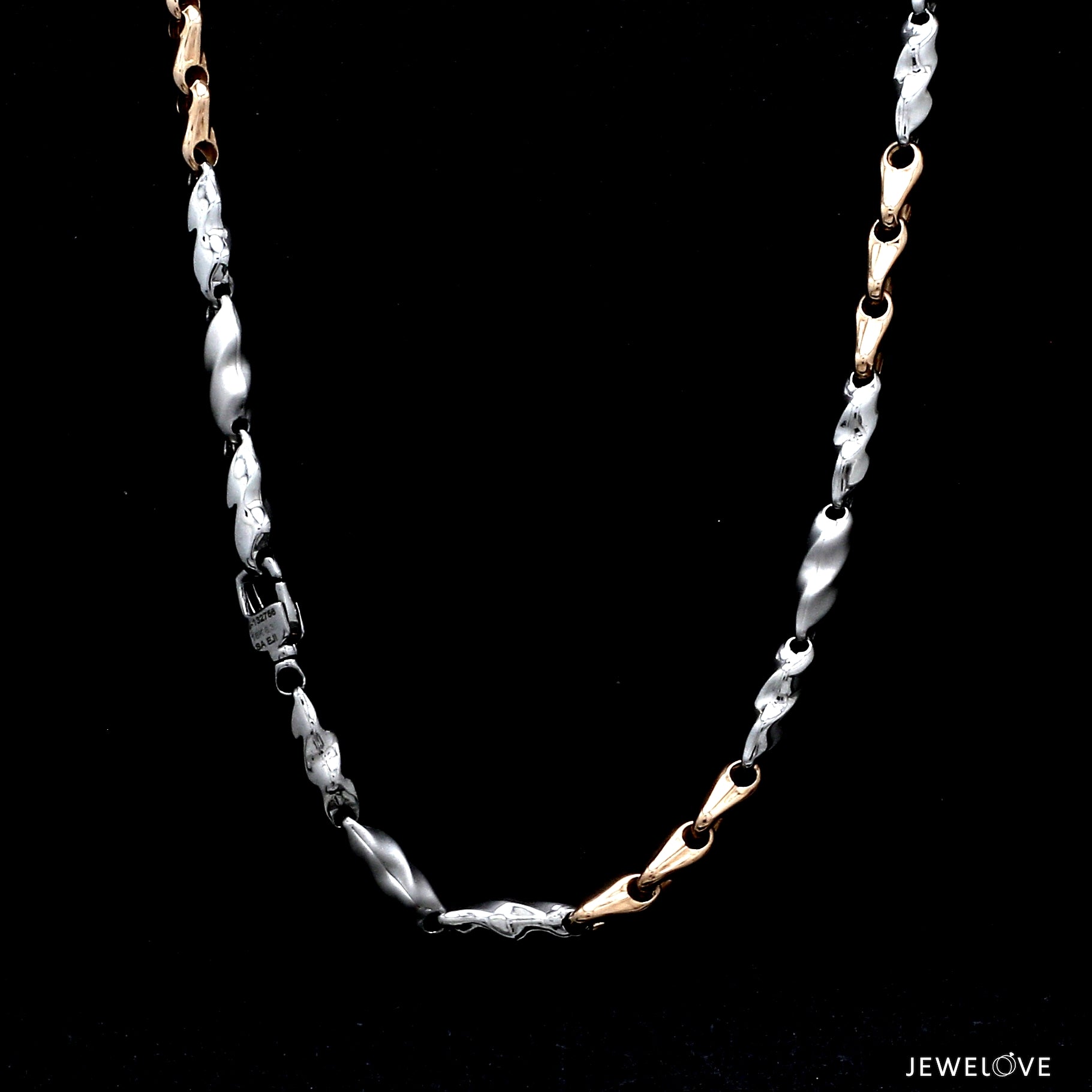 Men of Platinum | 4.25mm Platinum Rose Gold Chain for Men JL PT CH 1360
