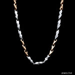 Load image into Gallery viewer, Men of Platinum | 4.25mm Platinum Rose Gold Chain for Men JL PT CH 1360

