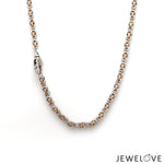 Load image into Gallery viewer, Men of Platinum | 2.8mm Platinum Rose Gold Chain for Men JL PT CH 1361
