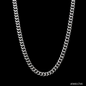 Men of Platinum | 4.5mm Platinum Curb Chain for Men JL PT CH 737-B