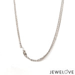 Load image into Gallery viewer, Platinum Rose Gold Triple Layer Necklace for Women JL PT CH 1364
