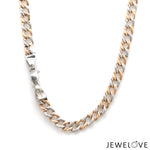 Load image into Gallery viewer, Men of Platinum | 5.75mm Platinum Rose Gold Chain for Men JL PT CH 1370
