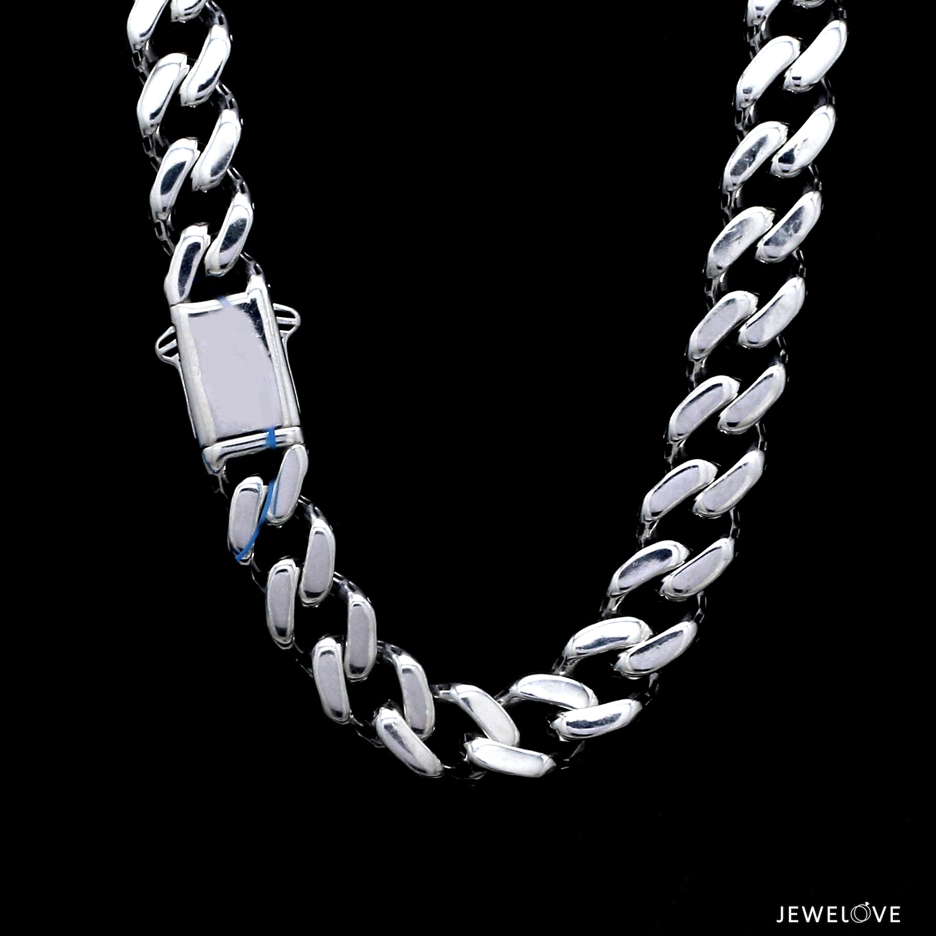 Men of Platinum | 11.5mm Platinum Double Side Heavy Chain for Men JL PT CH 1382